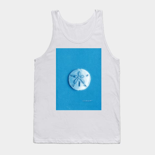 Sand Dollar Tank Top by ErinKantBarnard